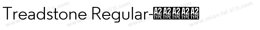 Treadstone Regular字体转换